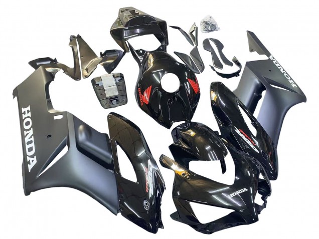 Carenado Moto Honda CBR1000RR 2004-2005 - Negro Brillante Gris Mate Rojo Fireblade