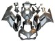 Carenados Moto Honda CBR1000RR 2004-2005 - Plata Negro Brillante