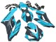 Carenado Moto Honda CBR1000RR 2004-2005 - Azul Claro Negro Brillante