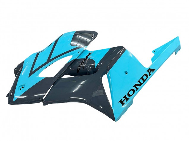 Carenado Moto Honda CBR1000RR 2004-2005 - Azul Claro Negro Brillante