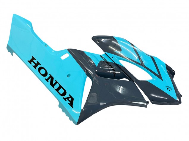 Carenado Moto Honda CBR1000RR 2004-2005 - Azul Claro Negro Brillante