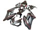 Carenado Moto Honda CBR1000RR 2004-2005 - Negro Brillante Gris Brillante Rojo Raya