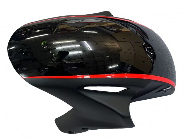 Carenado Moto Honda CBR1000RR 2004-2005 - Negro Brillante Gris Brillante Rojo Raya