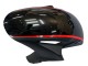 Carenado Moto Honda CBR1000RR 2004-2005 - Negro Brillante Gris Brillante Rojo Raya
