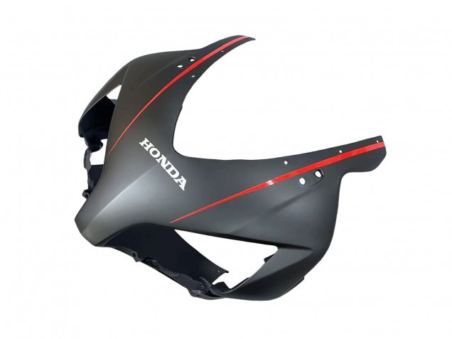 Carenado Moto Honda CBR1000RR 2004-2005 - Negro Brillante Gris Brillante Rojo Raya