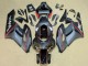 Carenado Moto Honda CBR1000RR 2004-2005 - Negro Brillante Gris Brillante Rojo Raya