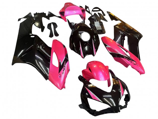 Carenado Moto Honda CBR1000RR 2004-2005 - Rosa Negro Brillante
