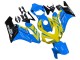 Carenado Moto Honda CBR1000RR 2004-2005 - Azul Amarillo Negro Brillante