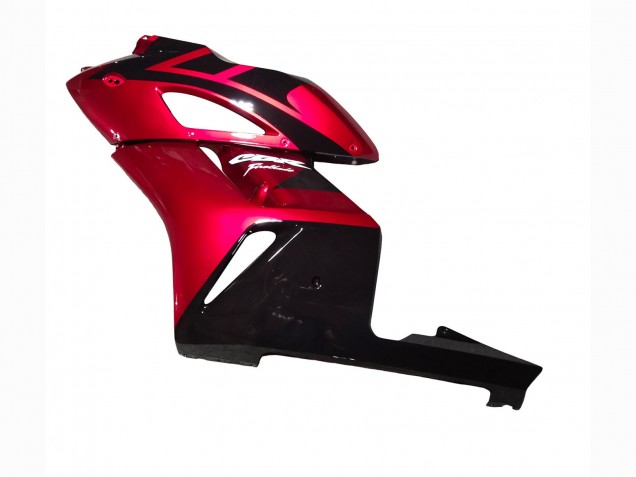 Carenado Moto Honda CBR1000RR 2004-2005 - Rojo Negro Brillante Raya