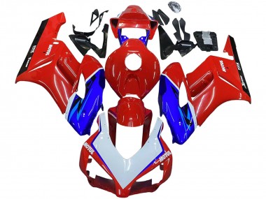 Carenado Moto Honda CBR1000RR 2004-2005 - Rojo Azul Blanco Negro Motul