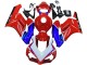 Carenado Moto Honda CBR1000RR 2004-2005 - Rojo Azul Blanco Negro Motul