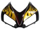 Carenado Moto Honda CBR1000RR 2006-2007 - Negro Brillante Amarillo Rojo Llama