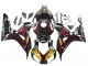Carenado Moto Honda CBR1000RR 2006-2007 - Negro Brillante Amarillo Rojo Llama