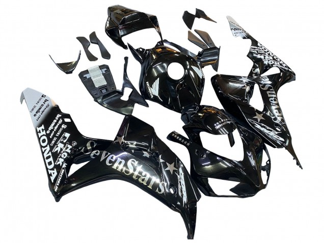 Carenado Moto Honda CBR1000RR 2006-2007 - Negro Brillante Oro SevenStars