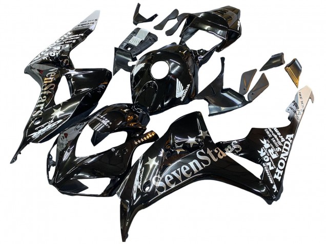Carenado Moto Honda CBR1000RR 2006-2007 - Negro Brillante Oro SevenStars