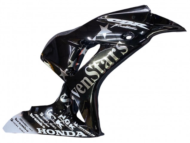 Carenado Moto Honda CBR1000RR 2006-2007 - Negro Brillante Oro SevenStars