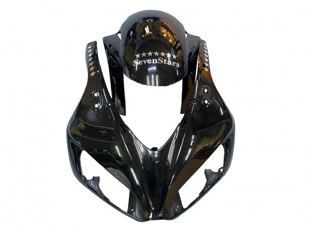 Carenado Moto Honda CBR1000RR 2006-2007 - Negro Brillante Oro SevenStars