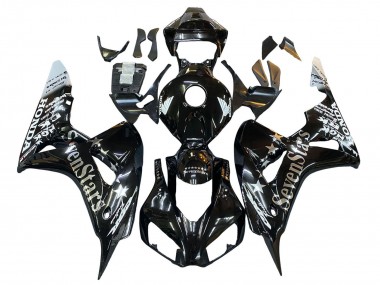 Carenado Moto Honda CBR1000RR 2006-2007 - Negro Brillante Oro SevenStars