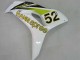 Carenado Moto Honda CBR1000RR 2006-2007 - Blanco Verde Negro Brillante Hannspree 52