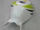 Carenado Moto Honda CBR1000RR 2006-2007 - Blanco Verde Negro Brillante Hannspree 52