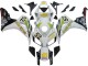 Carenado Moto Honda CBR1000RR 2006-2007 - Blanco Verde Negro Brillante Hannspree 52