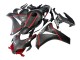 Carenado Moto Honda CBR1000RR 2008-2011 - Negro FibraCarbono Rojo