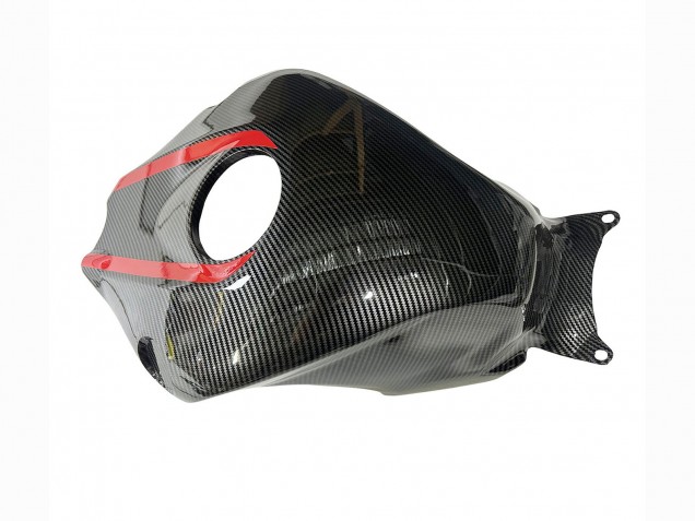 Carenado Moto Honda CBR1000RR 2008-2011 - Negro FibraCarbono Rojo