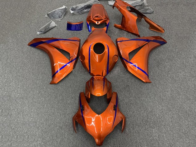 Carenado Moto Honda CBR1000RR 2008-2011 - Naranja Azul Raya