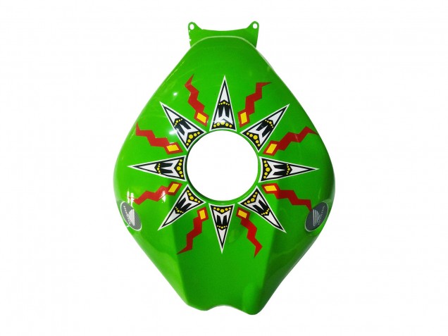 Carenado Moto Honda CBR1000RR 2008-2011 - Verde Naranja Negro Brillante Rossi Michelin 46