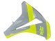 Carenado Moto Honda CBR1000RR 2008-2011 - Nardo Gris Fluorescent Verde