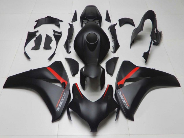 Carenado Moto Honda CBR1000RR 2008-2011 - Negro Mate Rojo Fireblade
