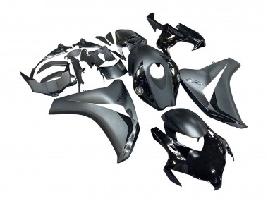 Carenado Moto Honda CBR1000RR 2008-2011 - Gris Negro Brillante