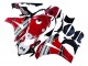 Carenado Moto Honda CBR1000RR 2008-2011 - Blanco Rojo Negro Brillante Carrera 24
