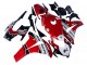 Carenado Moto Honda CBR1000RR 2008-2011 - Blanco Rojo Negro Brillante Carrera 24