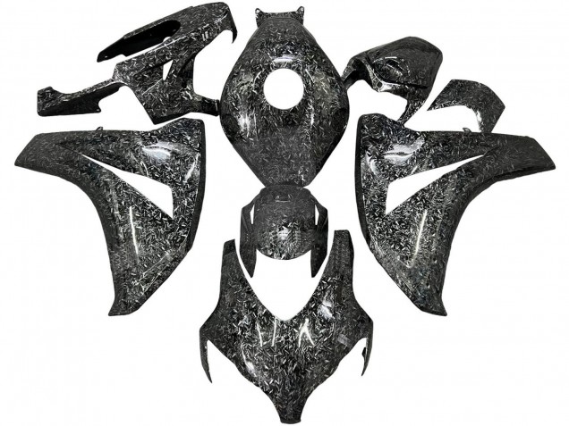 Carenado Moto Honda CBR1000RR 2008-2011 - Negro Falsificado FibraCarbono