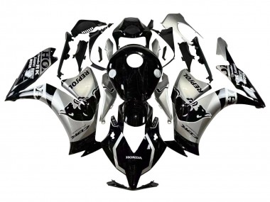 Carenado Moto Honda CBR1000RR 2012-2016 - Plata Negro Brillante Repsol Rojo Bull