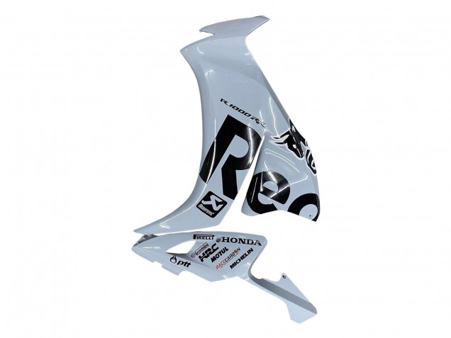 Carenado Moto Honda CBR1000RR 2012-2016 - Gris Claro Negro Brillante Rojo Bull