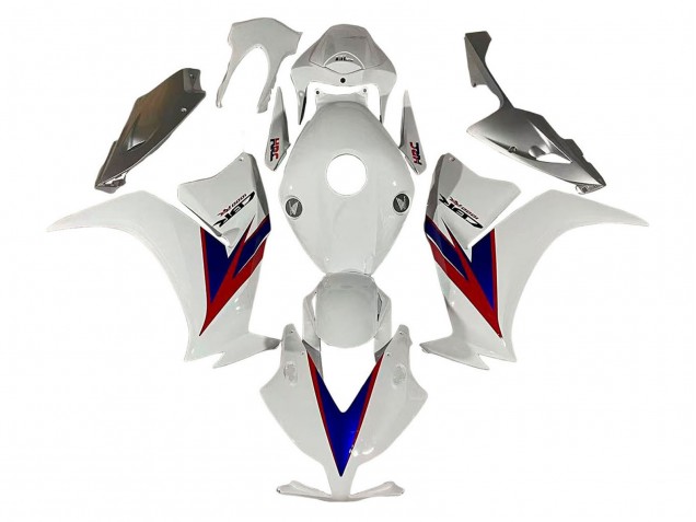 Carenado Moto Honda CBR1000RR 2012-2016 - Blanco Rojo Azul HRC
