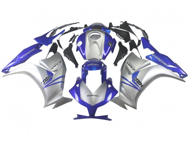 Carenado Moto Honda CBR1000RR 2012-2016 - Plata Azul HRC