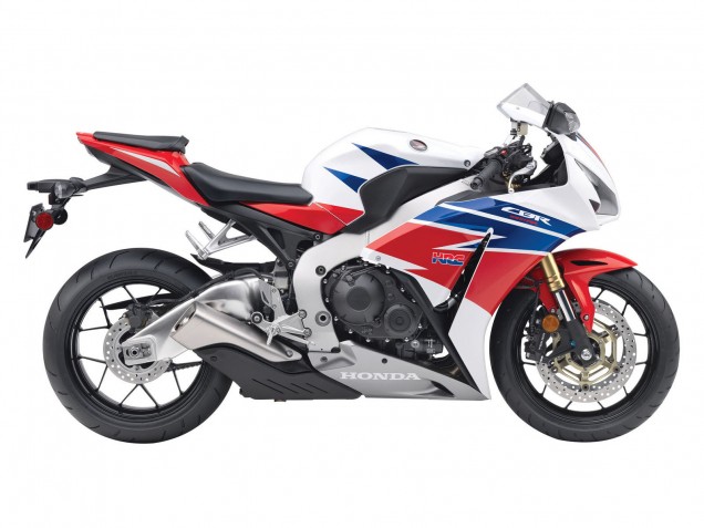 Carenado Moto Honda CBR1000RR 2012-2016 - Blanco Plata Azul Rojo