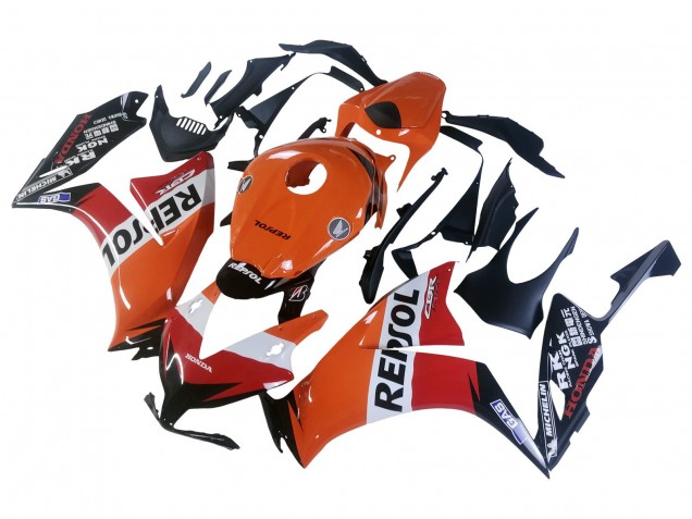 Carenado Moto Honda CBR1000RR 2012-2016 - Naranja Blanco Rojo Repsol