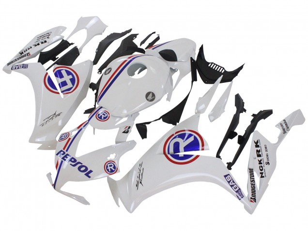 Carenado Moto Honda CBR1000RR 2012-2016 - Blanco Azul Rojo Repsol