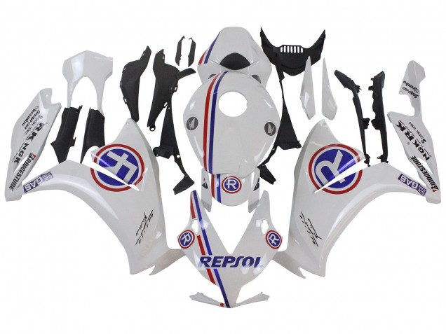 Carenado Moto Honda CBR1000RR 2012-2016 - Blanco Azul Rojo Repsol