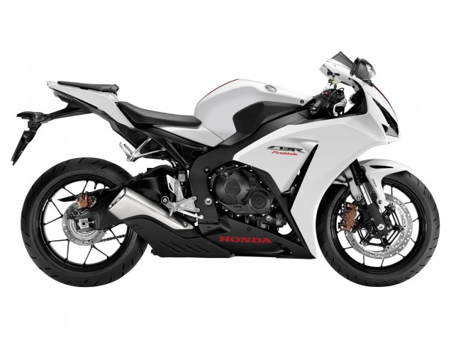 Carenado Moto Honda CBR1000RR 2012-2016 - Blanco Negro Mate
