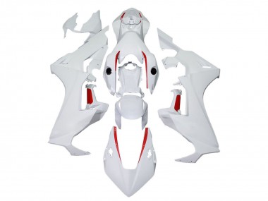 Carenado Moto Honda CBR1000RR 2017-2023 - Blanco Rojo Línea