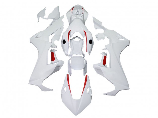 Carenado Moto Honda CBR1000RR 2017-2023 - Blanco Rojo Línea
