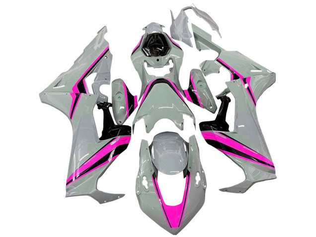 Carenado Moto Honda CBR1000RR 2017-2023 - Blanco Rosa Negro