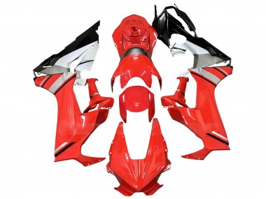 Carenado Moto Honda CBR1000RR 2017-2023 - Rojo Plata Blanco Negro