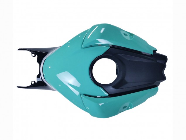 Carenado Moto Honda CBR1000RR 2017-2023 - Blanco Azul Claro Negro Brillante