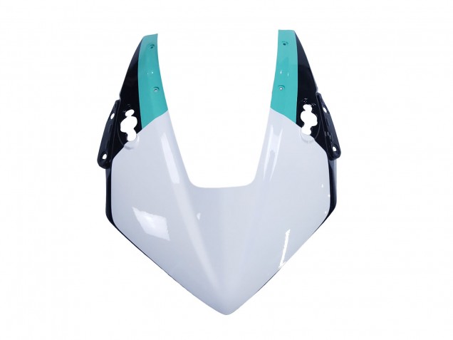 Carenado Moto Honda CBR1000RR 2017-2023 - Blanco Azul Claro Negro Brillante
